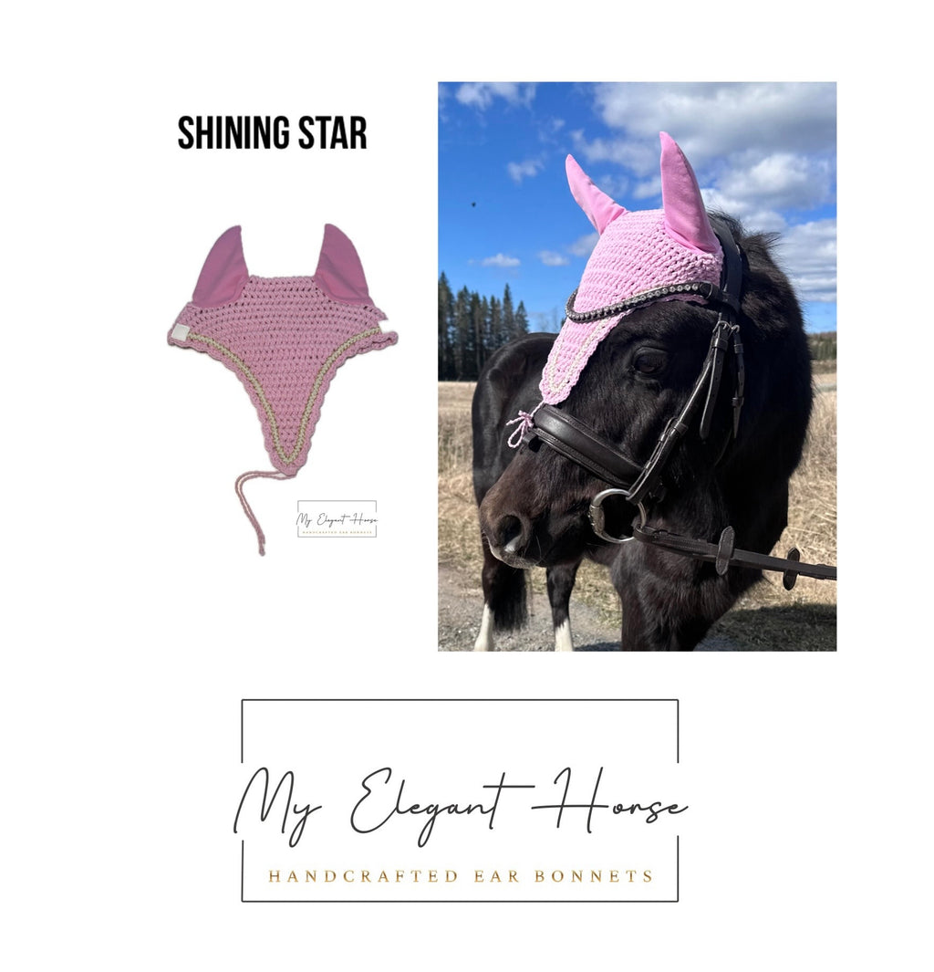 KIRKAS VAALEANPUNAINEN PITKÄ KORVAHUPPU