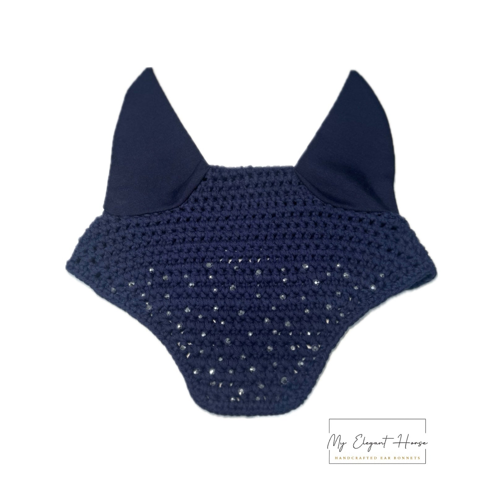 TUMMANSININEN NELIÖREUNAINEN KORVAHUPPU