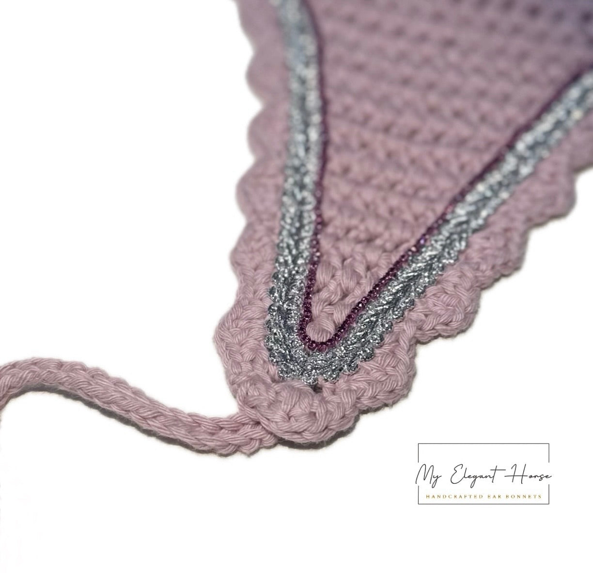 ALEHINTAINEN ROOSA PITKÄ KORVAHUPPU