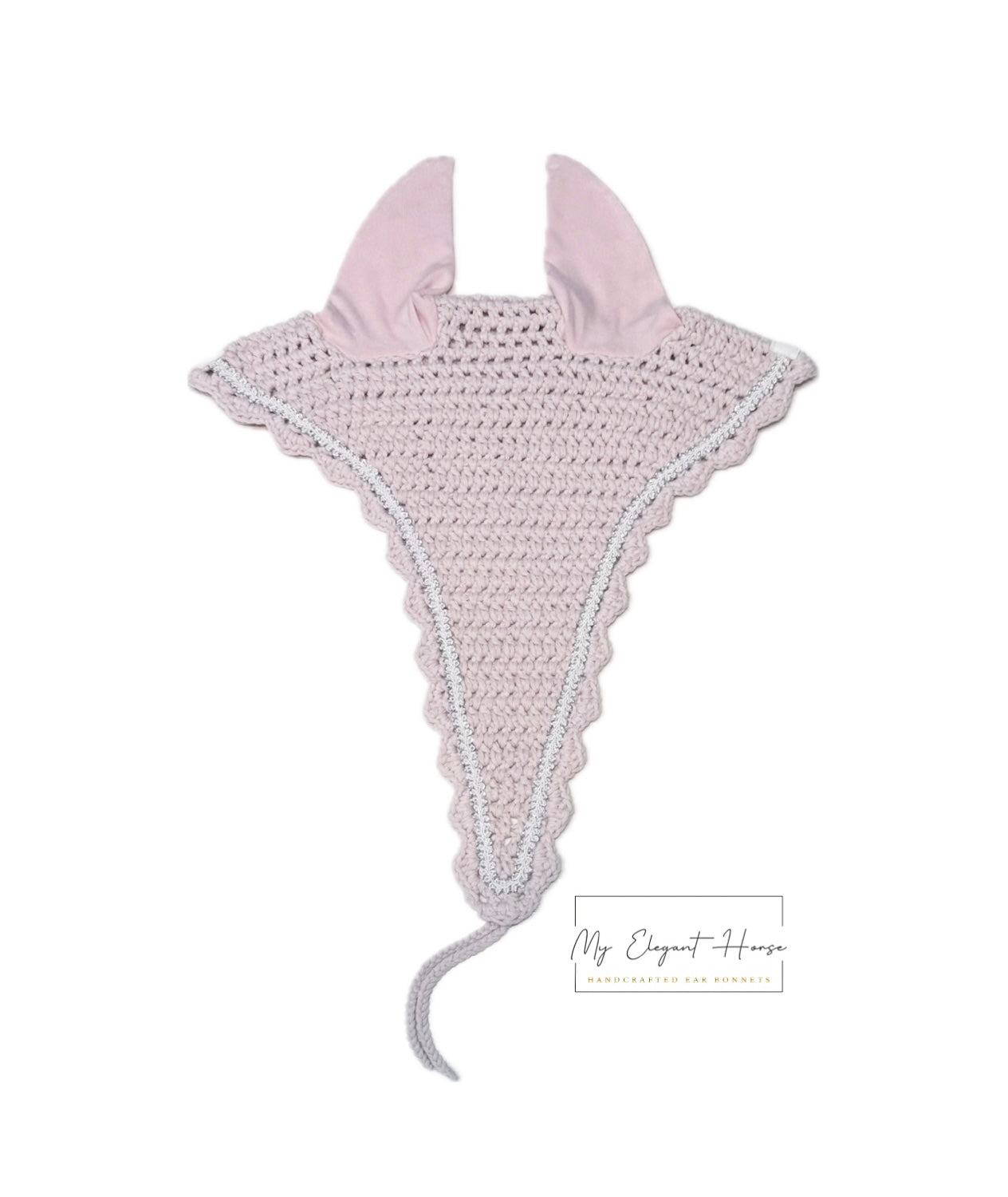 ALEHINTAINEN VAALEA ROOSA PITKÄ KORVAHUPPU