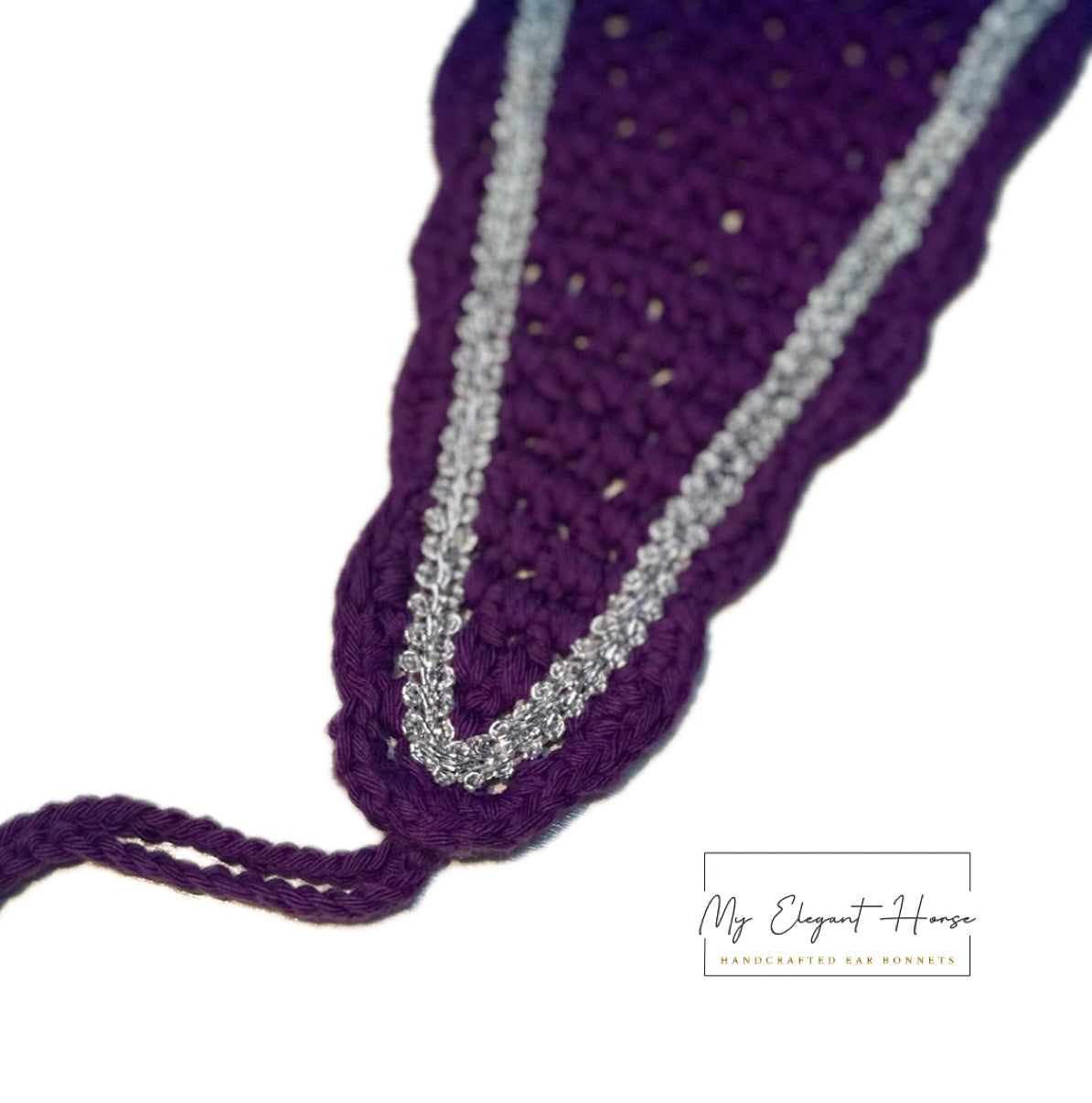 ALEHINTAINEN VIOLETTI PITKÄ KORVAHUPPU