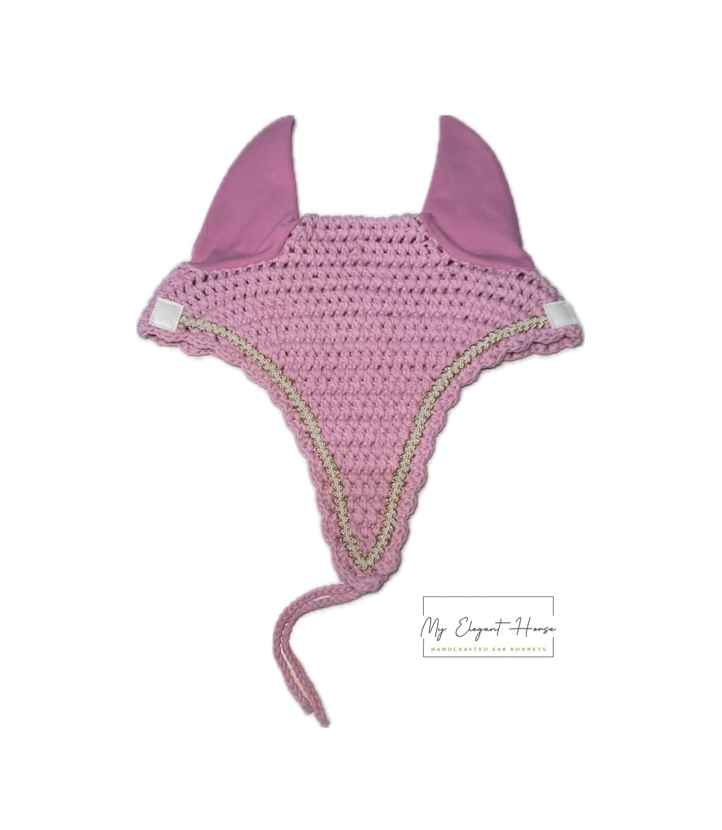 KIRKAS VAALEANPUNAINEN PITKÄ KORVAHUPPU