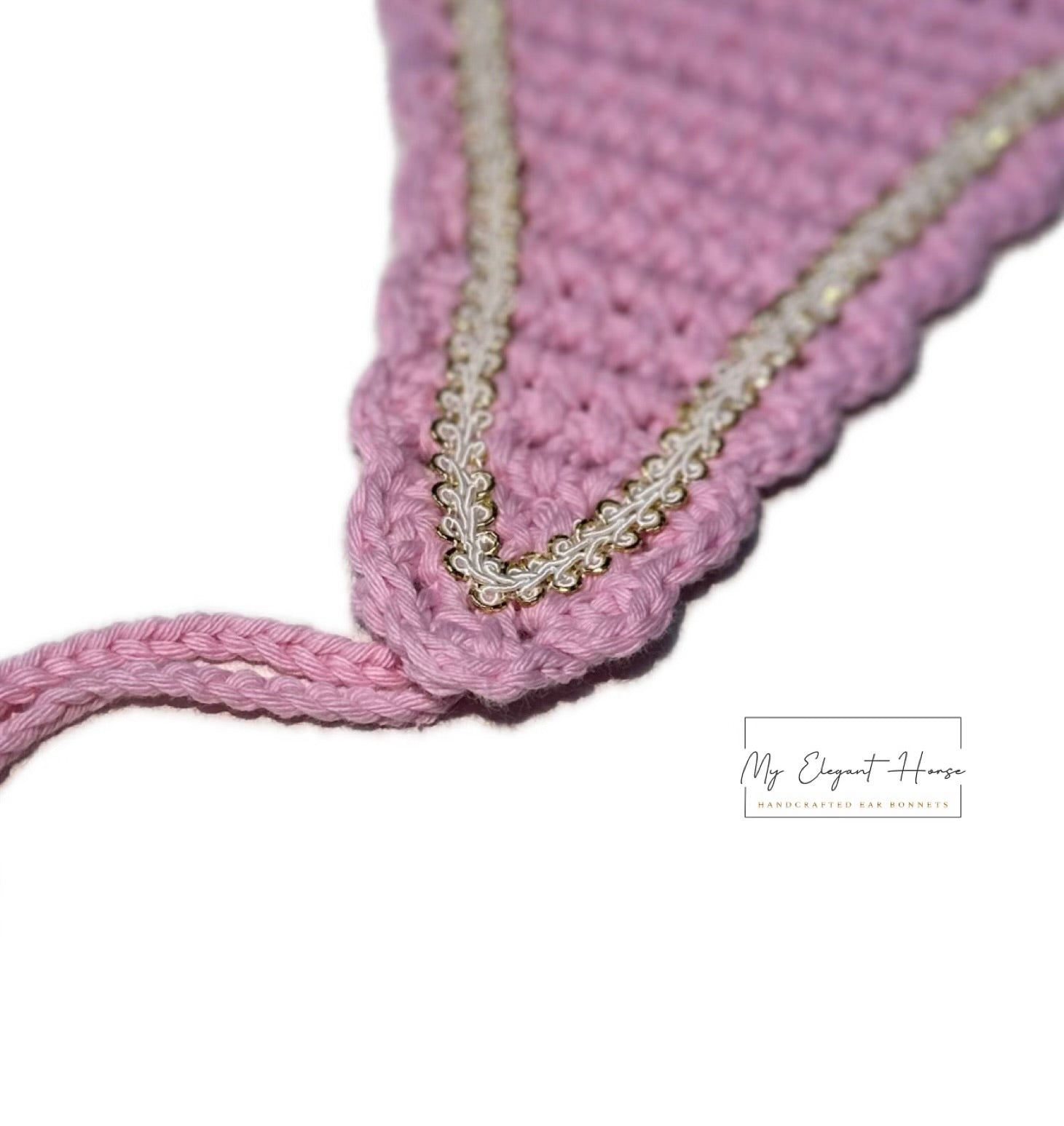 KIRKAS VAALEANPUNAINEN PITKÄ KORVAHUPPU