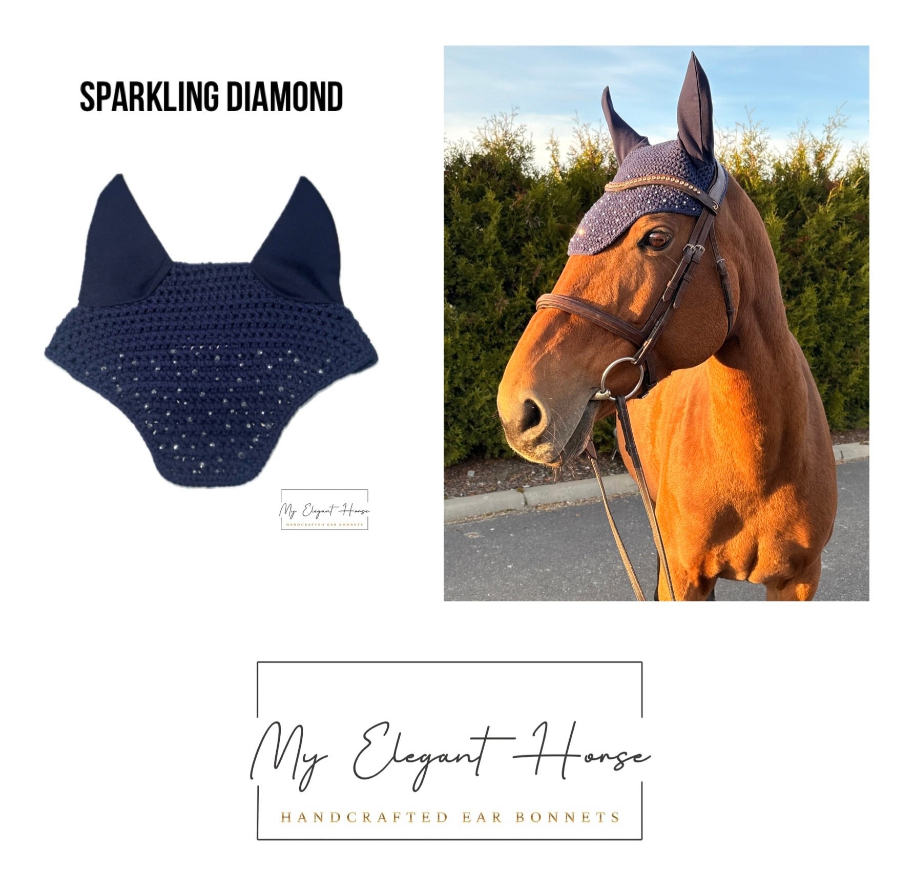 TUMMANSININEN NELIÖREUNAINEN KORVAHUPPU