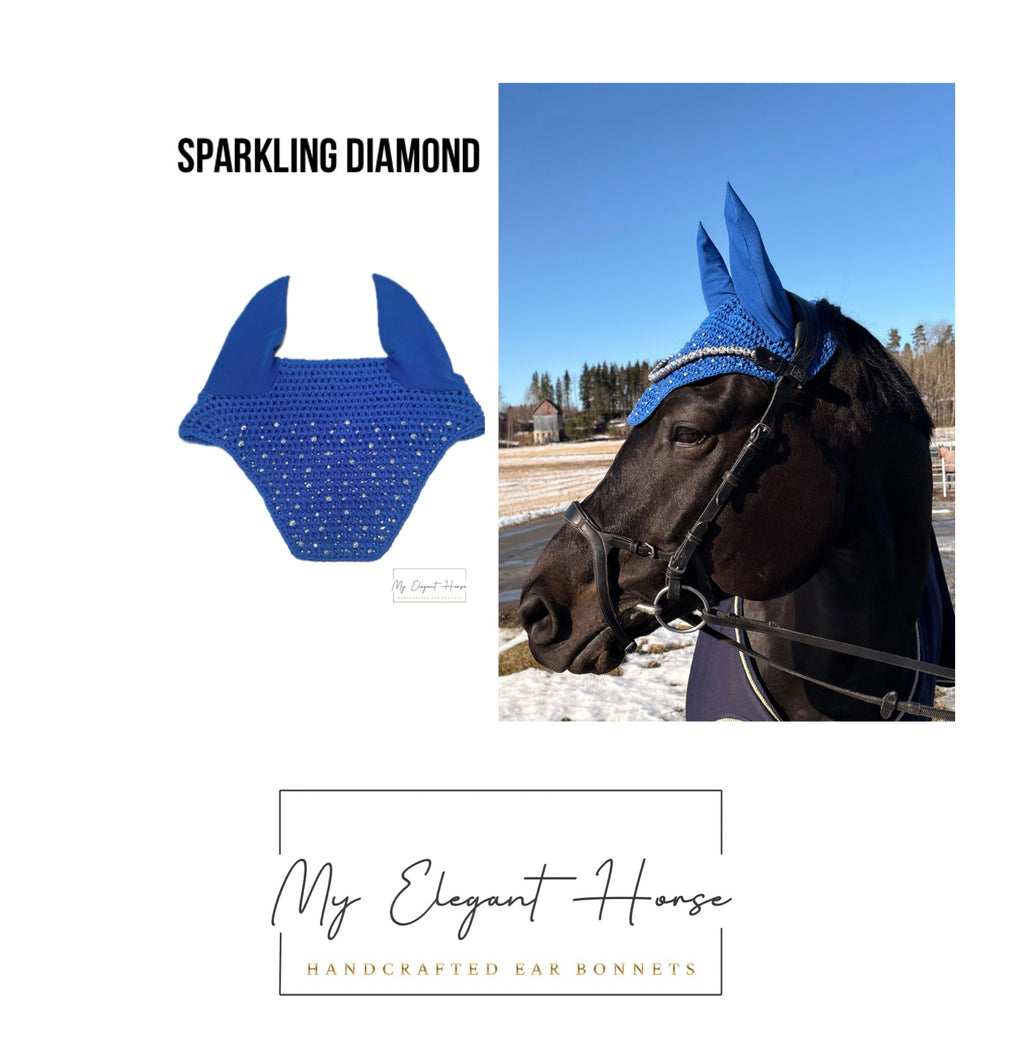 KIRKKAANSININEN NELIÖREUNAINEN KORVAHUPPU