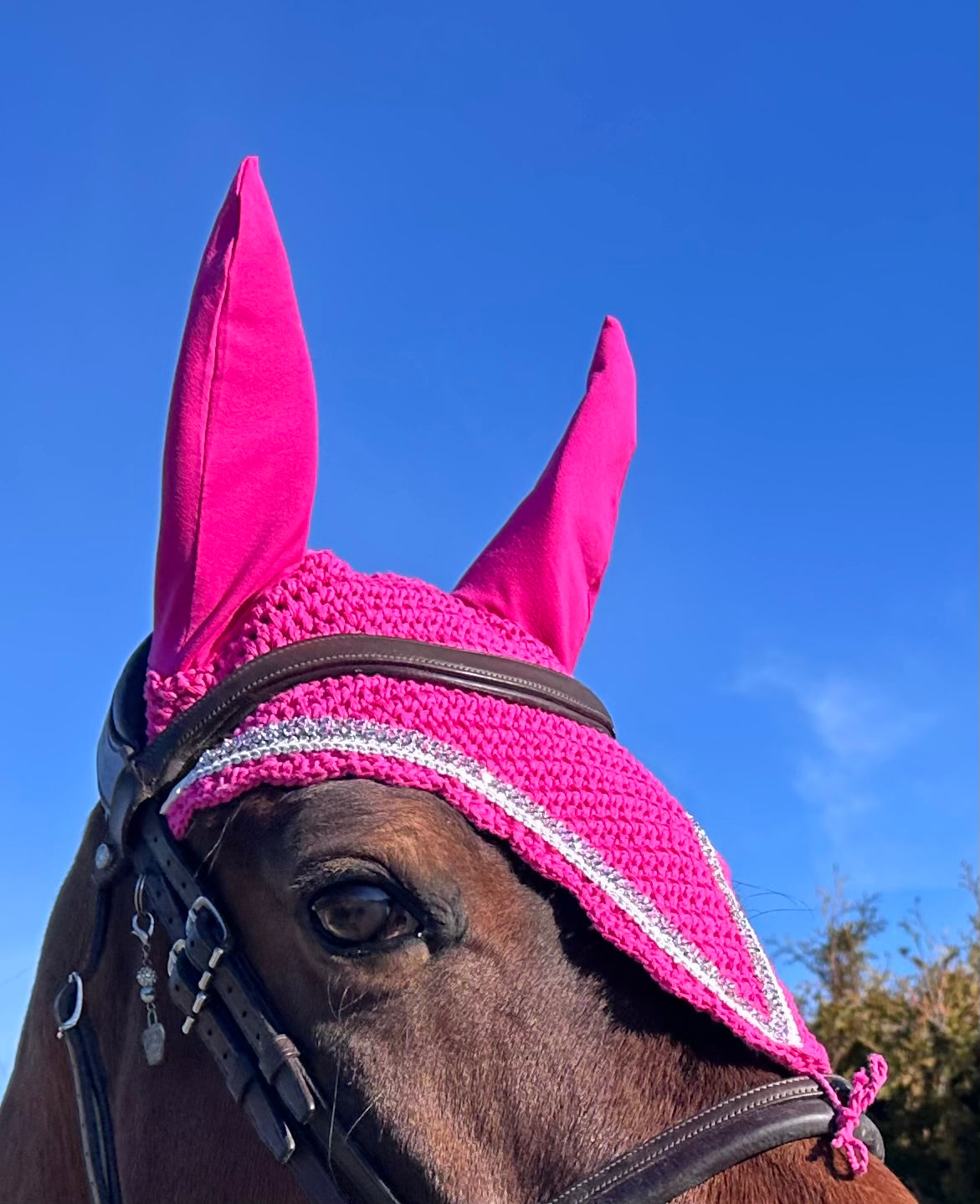 PINKKI PITKÄ KORVAHUPPU